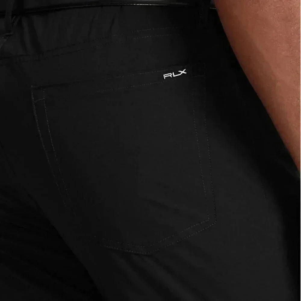 RLX Ralph Lauren Athletic Tailored Fit Black 5 Pocket Pants sz 40x32 - Picture 10 of 11